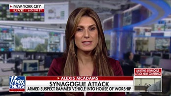 Armed suspect rams vehicle into Michigan synagogue: Report