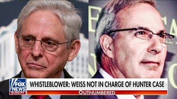 Second Biden whistleblower alleges Weiss blocked from charging Hunter