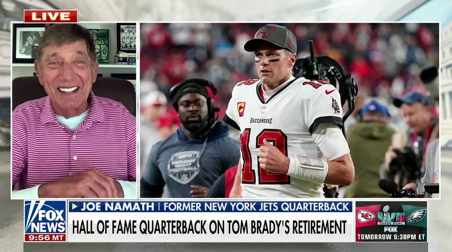 Joe Namath on Tom Brady’s retirement: ‘I miss him, I think he’s wonderful’