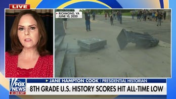 8th grade US history scores hits all-time low