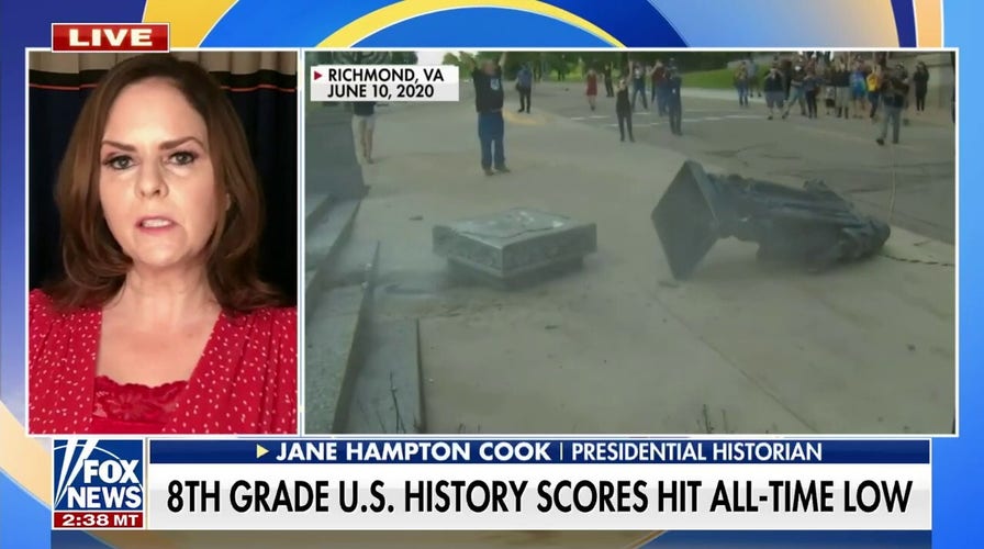 8th grade US history scores hits all-time low