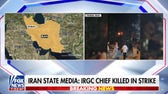 Iranian Revolutionary Guard chief killed in a strike, state media says
