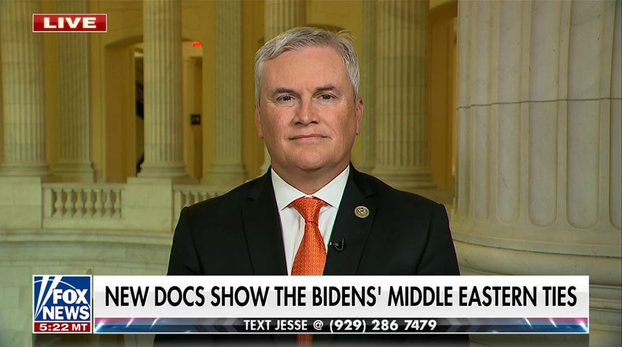 Alleged evidence shows Bidens tried to peddle influence in Middle East