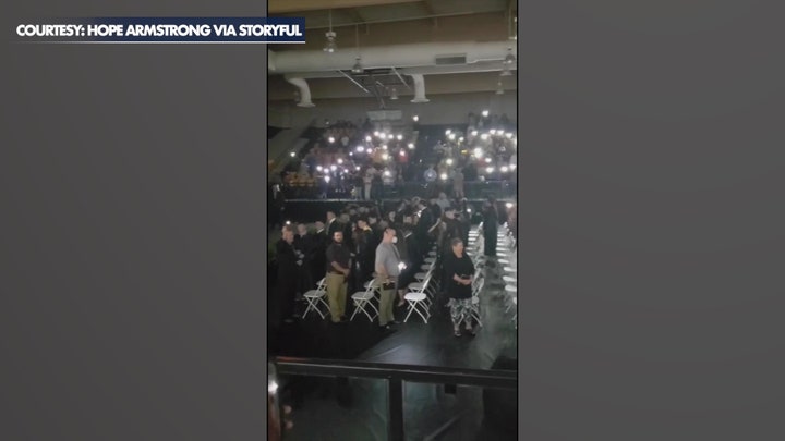 Phone flashlights save Texas high school's graduation ceremony after power outage
