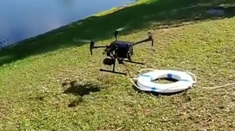 Police enforce social distancing orders with talking drones