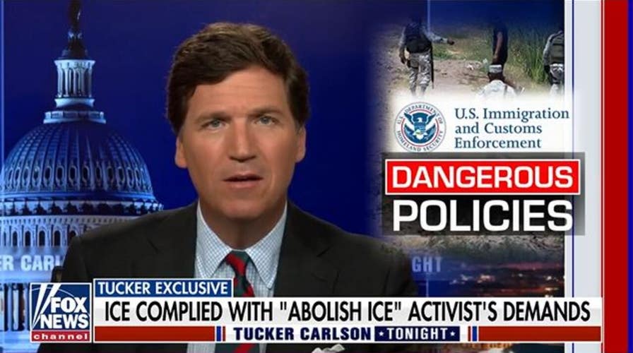 Tucker blasts ICE for not deporting illegal aliens 