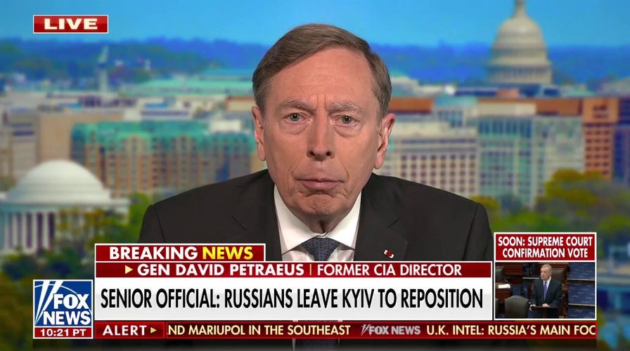 Russian forces 'routinely' committing war crimes: Gen. David Petraeus