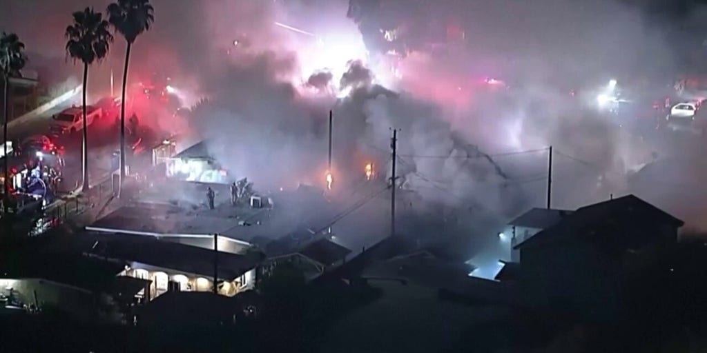 Fireworks cause massive fire at Los Angeles home
