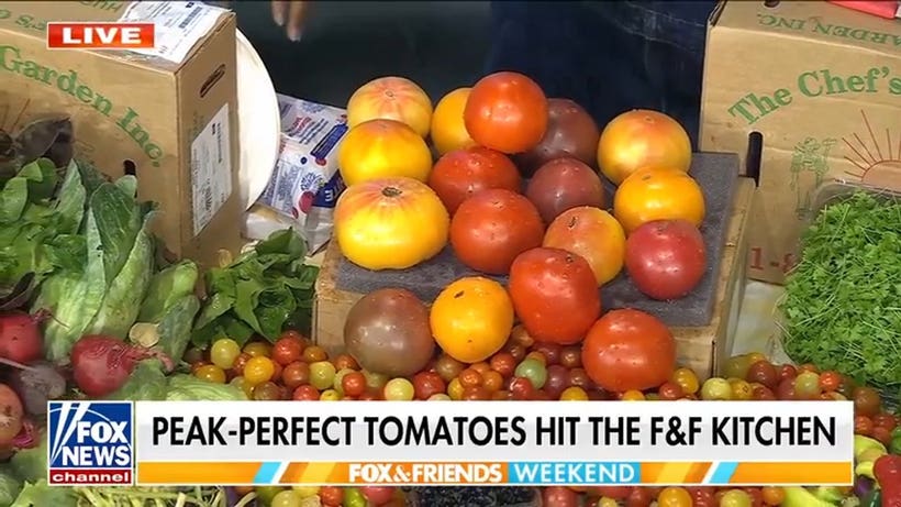Farmer showcases picture-perfect heirloom tomatoes