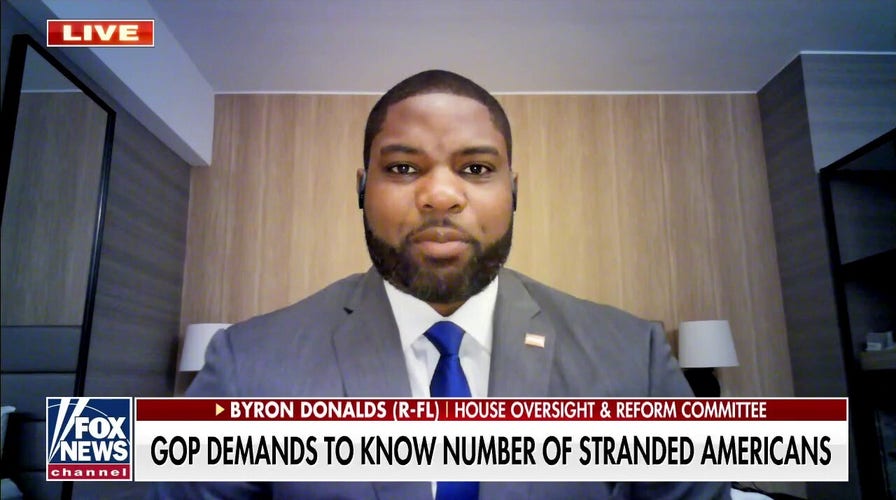 Rep. Byron Donalds on Afghanistan crisis: 'Should have stayed until the job was done'