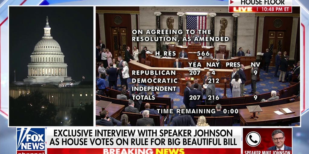 Speaker Johnson: We are allowing conversations on the 'big, beautiful bill' to continue 'as long as it takes'