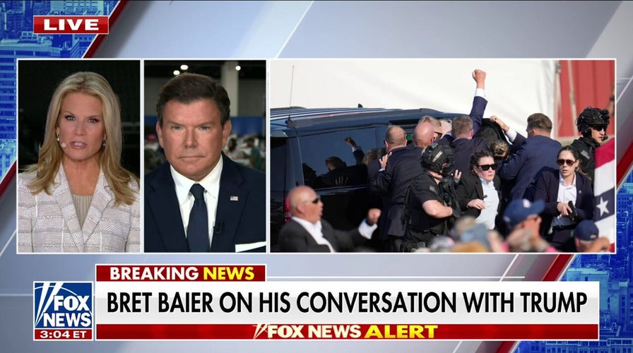 Trump praised Biden for 'good conversation' after assassination attempt: Bret Baier