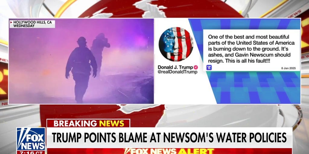 Trump calls for Newsom's resignation: 'This is all his fault!'