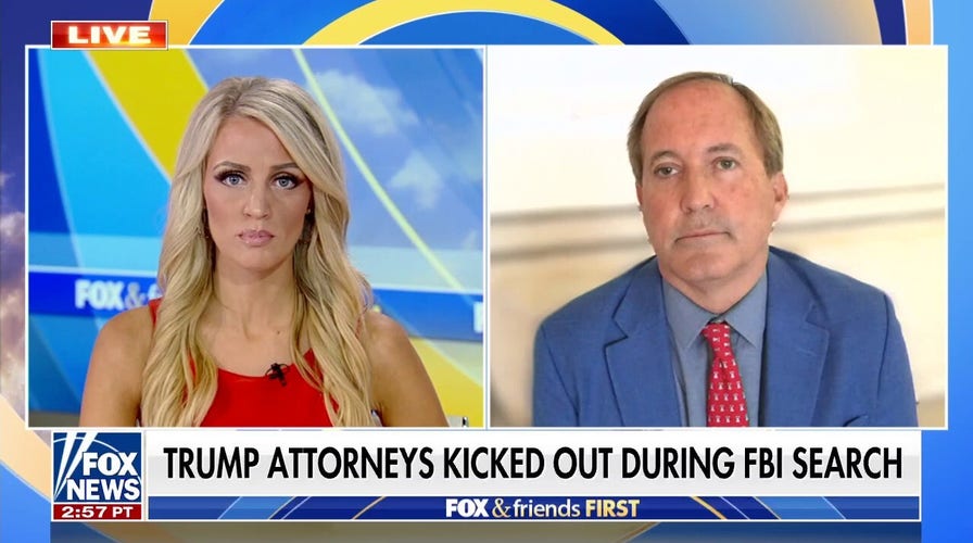 Texas attorney general reacts to 'concerning' Trump Mar-a-Lago raid: 'Seems very political'