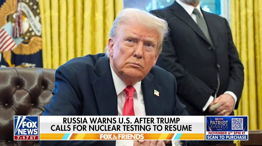 Russia issues warning after Trump orders nuclear testing to resume: 'Will act accordingly'