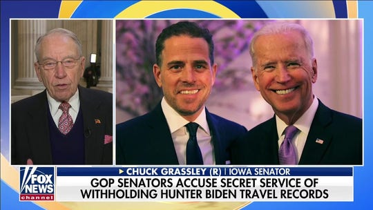 Sen. Grassley says Secret Service covering for Hunter Biden: 'Can't draw any other conclusions'