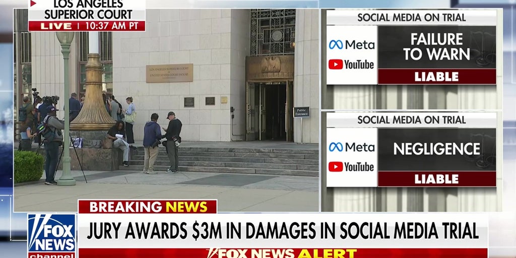 Jury finds Google and Meta liable for negligence, failure to warn