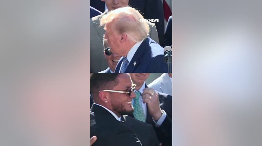 Trump praises Dodgers, highlights Miguel Rojas's game-tying home run