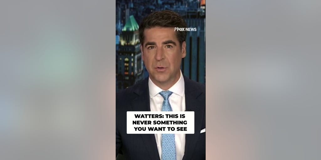 Watters: This is NEVER something you want to see