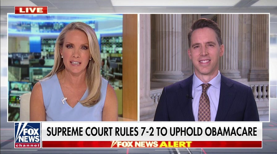 Sen. Josh Hawley gives his thoughts on SCOTUS upholding Obamacare