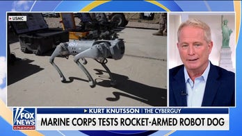 Marine Corps tests rocket-armored robot dog