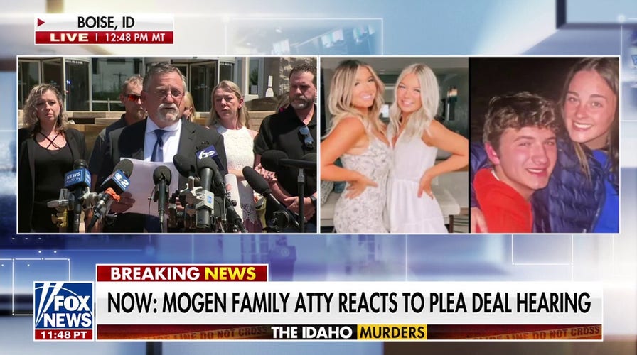 Mogen family attorney speaks after Kohberger pleads guilty to Idaho murders