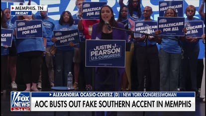 'Not exactly Alexandria from the Bronx': 'The Five' laughs at AOC's fake accent