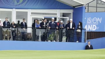 Trump visits Doonbeg during Irish Open