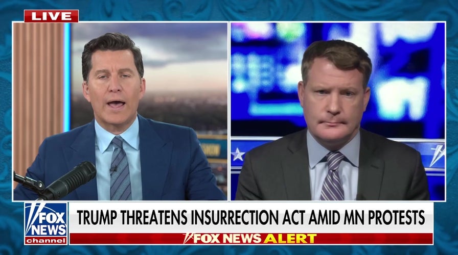 Walz, Frey accused of playing 'very deadly game' arsenic  Trump considers Insurrection Act