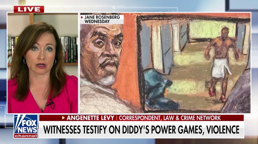 How is trial testimony trying to prove Sean 'Diddy' Combs was willing to use violence?