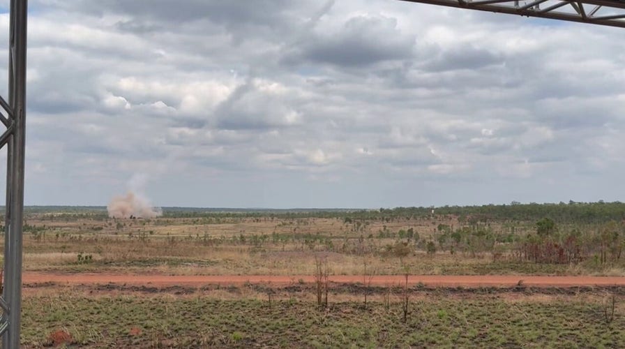 Army conducts live-fire test of its new precision strike missiles in Australia