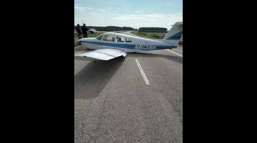 plane man fell