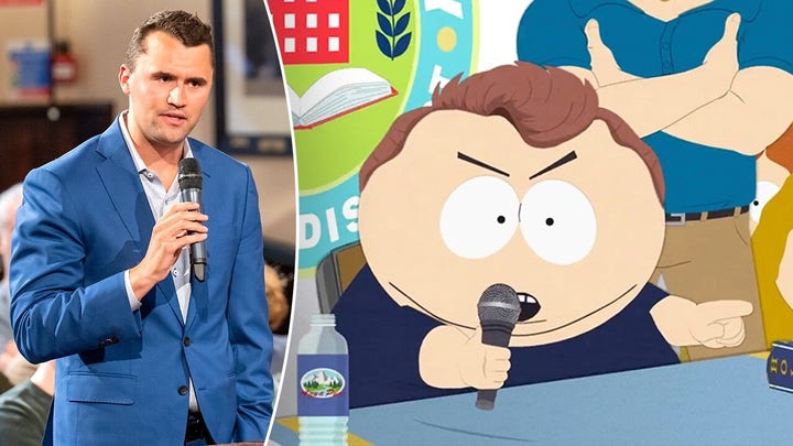 Charlie Kirk reacts to 'South Park' parody of him in upcoming episode