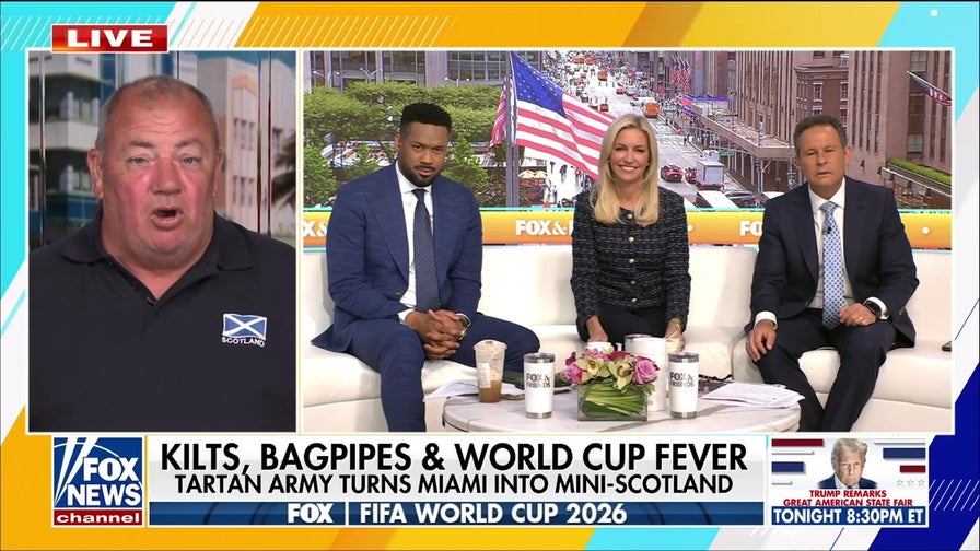 Scotland's Tartan Army brings World Cup fever, charity to US cities