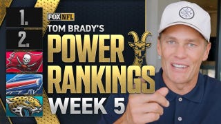 Tom Brady's Week 5 Power Rankings 