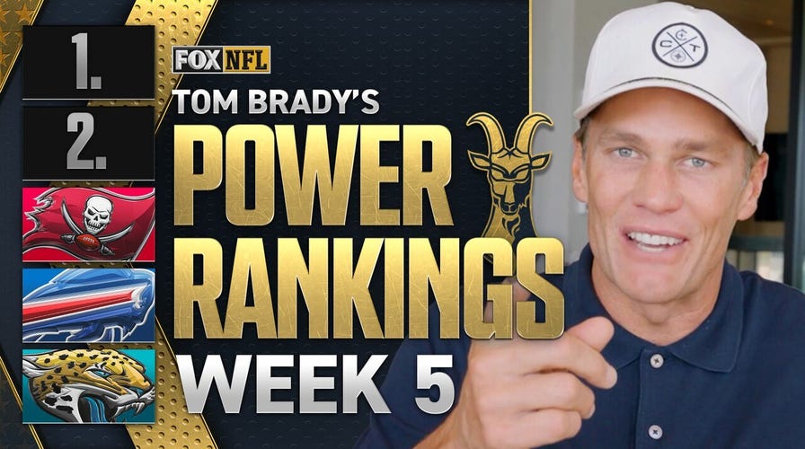 Tom Brady's Week 5 Power Rankings 