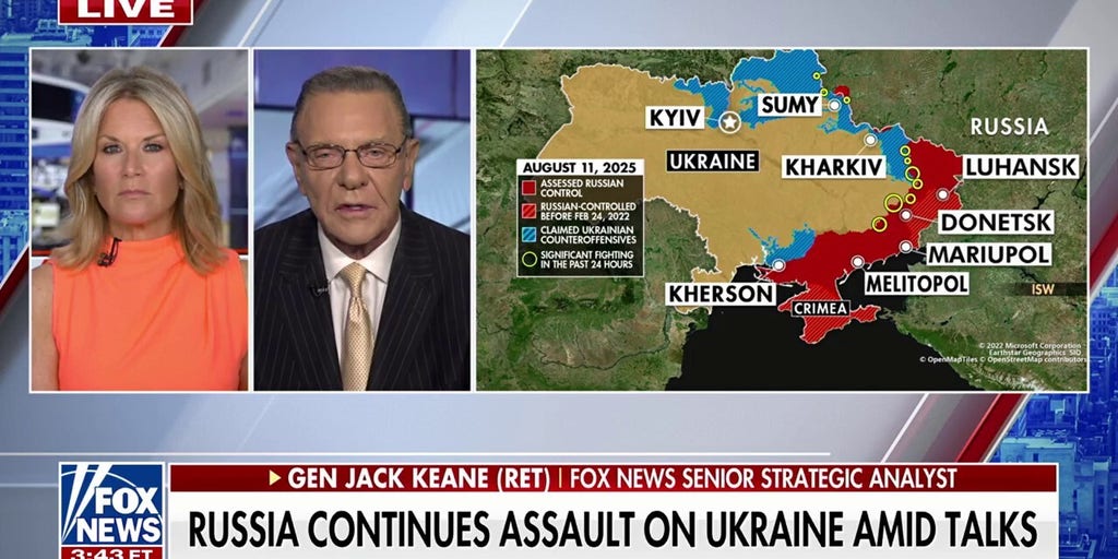 Putin 'filibusters' Trump with praise, says Gen. Jack Keane