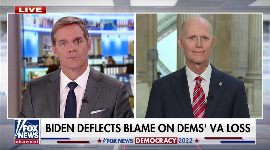 Sen. Rick Scott: Democrats ‘doubling down’ on policies, won’t improve after Virginia loss