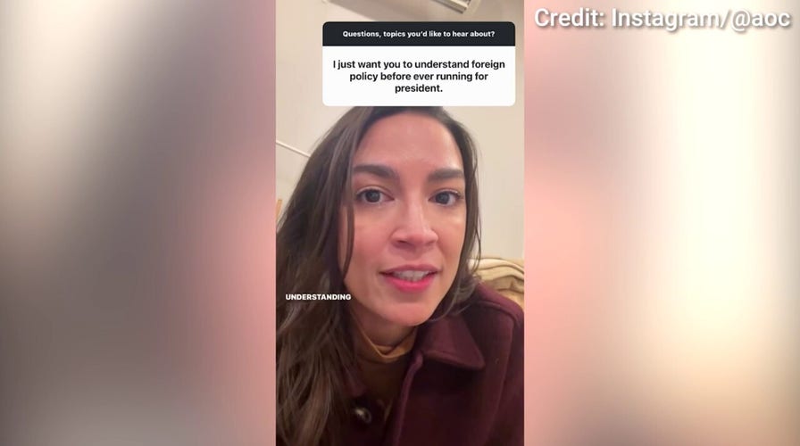 AOC blames critics, Trump after Munich hiccup backlash
