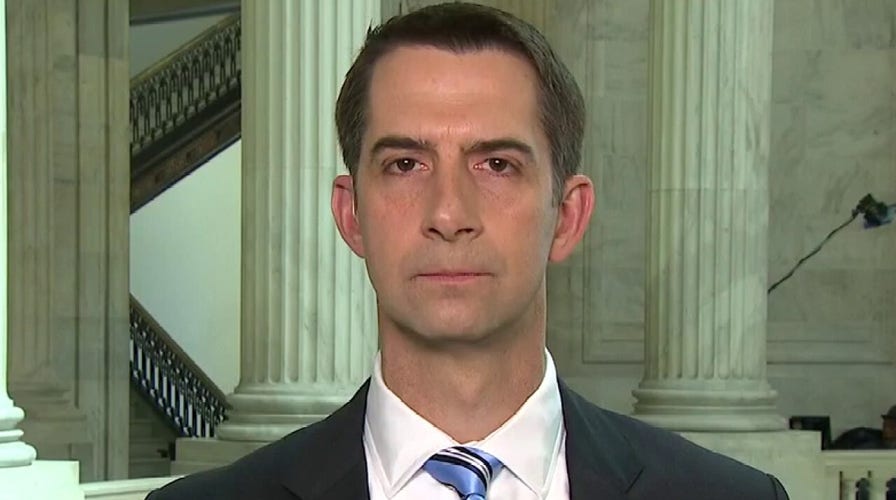 Sen. Cotton: AG Garland 'nowhere to be seen' on SCOTUS protests