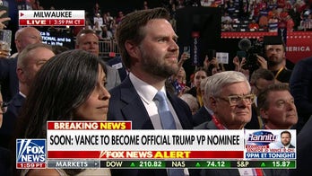 JD Vance appears at RNC after Trump chooses him as VP pick