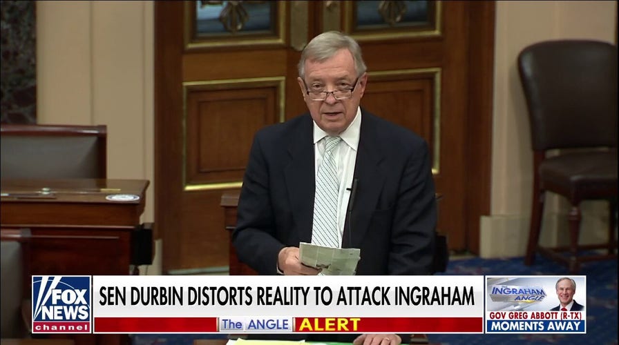 Sen. Dick Durbin attacks Carlson, Ingraham on Senate floor