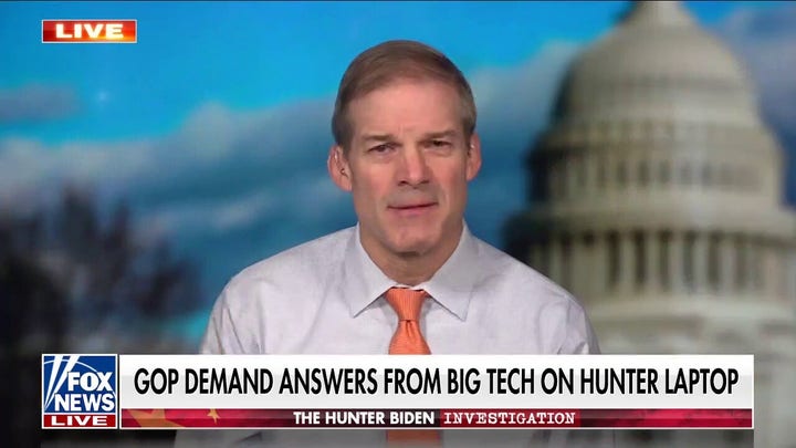 Jim Jordan on the GOP's fight for answers on the Hunter Biden scandals