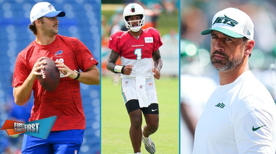 Aaron Rodgers, Josh Allen, Tua highlight Nick's Top 5 QBs under most pressure l First Things First