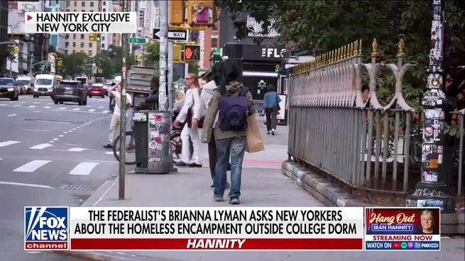 New York City homeless encampment pops up near NYU student dorms
