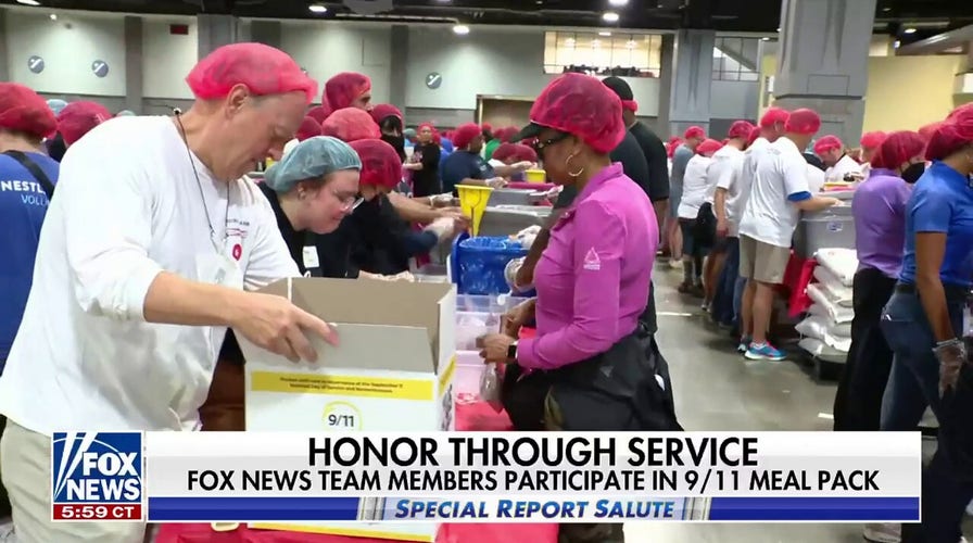 Volunteers commemorate 9/11 through service