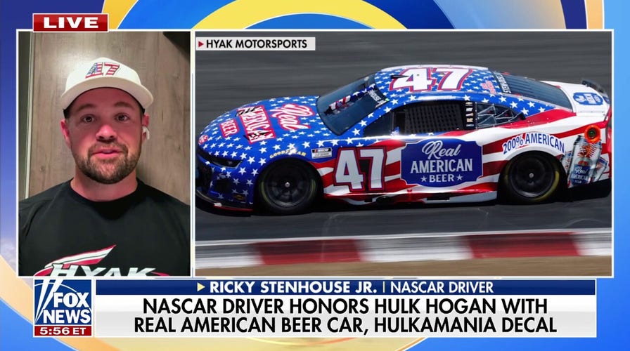 NASCAR's Ricky Stenhouse Jr. honoring Hulk Hogan with car
