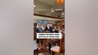 CUP OF JOE: Former President Biden spotted at coffee shop