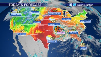 National forecast for Monday, June 8