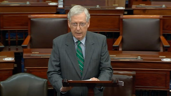 Senate Majority Leader Mitch McConnell unveils new ‘targeted’ coronavirus relief plan